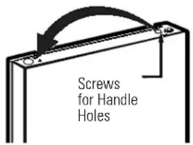 HOTPOINT HTR18ABRWW - Remove the handle. - 1