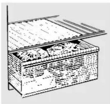 RCA MTX21EABWW - Fruit and Vegetable Drawers - 1
