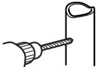 HOTPOINT HTS16BCRRWW - DRILL THE HOLE FOR THE VALVE - 1
