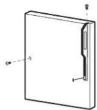 HOTPOINT HTS16BCRRWW - Reinstalling the Fresh Food Door Handle - 1