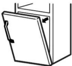 HOTPOINT HTS16BCRRWW - REMOVE THE FRESH FOOD DOOR - 3