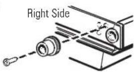 HOTPOINT HTS17BBSLWW - Transfer door stop - 4