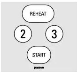 HOTPOINT CounterSaver Plus RVM1435WH - Reheat - 1