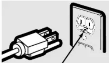 HOTPOINT RVM1435BJ - INSTRUCCIONES PARA LA CONEXIÓN A TIERRA - 1
