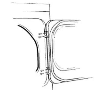 HOTPOINT NLL113EYWO - Reversing the Dryer Door Swing - 1