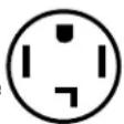 HOTPOINT NLL113EYWO - 4-Wire System for Electric Dryers—MUST be used for Mobile Home Installations - 1