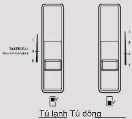 TASTESEAL Khuyến nghị 1 3 5 Tủ lạnh Tủ đông
