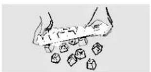 HOTPOINT HTT15BBMWW - To replace the step shelf: - 2