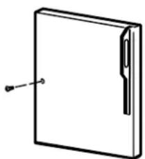 HOTPOINT HTT18EBMCC - Reinstalling the Fresh Food Door Handle - 2
