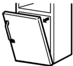 HOTPOINT HTT18EBMCC - RETIRE LA PUERTA DE LOS ALIMENTOS FRESCOS (CONTINUACIÓN) - 1