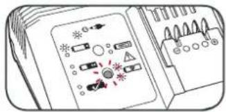 Illustration of a notebook with icons and labels, showing various symbols and text elements.