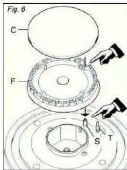 OMEGA OCG64FFETGG - WOK BURNER CLEANING & ASSEMBLY - 1