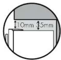 WESTINGHOUSE WSE6970PA - CLEARANcES ARoUND YoUR REfRIGERAtoR - 2