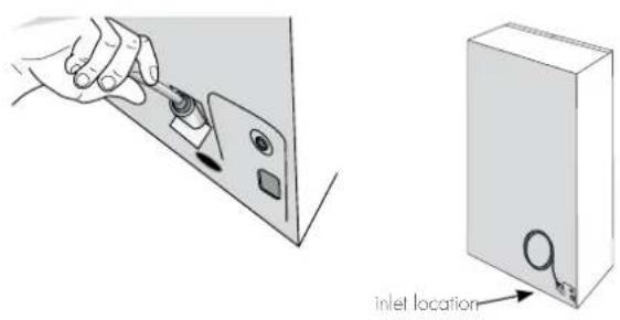 inlet location