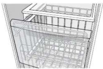 WESTINGHOUSE WSE6970PA - Freezer baskets - 1