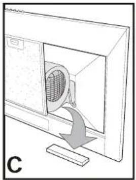 WESTINGHOUSE WRG630CW - INSTALLING THE COOKER HOOD - 1