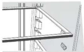 WESTINGHOUSE WBE4502WC - SpillSafe™ glass shelves - 1