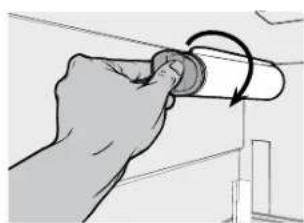 WESTINGHOUSE WBE4502WC - Replacing the water filter - 4
