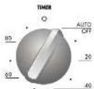 WESTINGHOUSE GSP625S - MINUTE "AUTO OFF" TIMER - 2