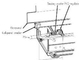WESTINGHOUSE GSP625S - GAS CONNECTION - 1
