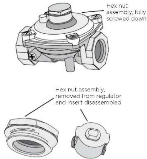 WESTINGHOUSE WHG646WA - To convert to LPG - 1