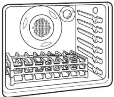 GE Café CGS995EELDS - To self clean your grates on the oven bottom (Lower Oven Only): - 1