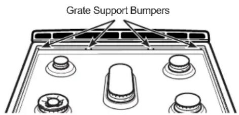 Grate Support Bumpers