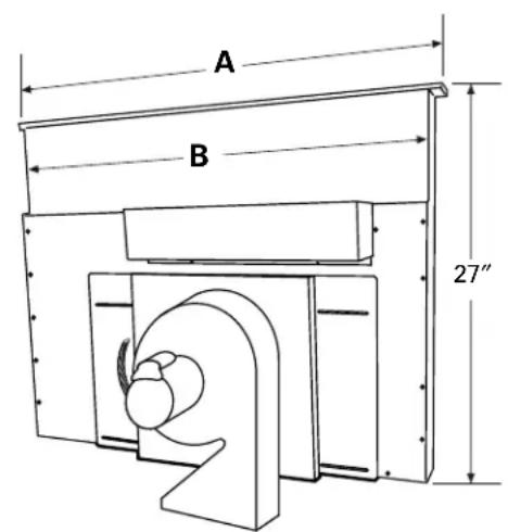 GE Profile JVB37HCC - ▲CAUTION — Wall coverings, countertops and - 2