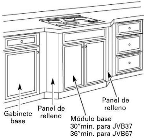 GE Profile JVB67ACC - POSIBILIDADES DE INSTALACIÓN - 1
