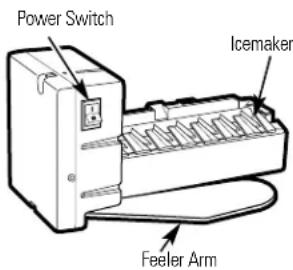 Power Switch Icemaker Feeler Arm