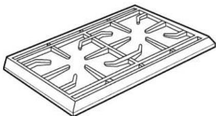 GE ZX2JYSS - Burner grate - 1