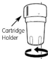 GE MWF3PK - Installing the filter cartridge - 1