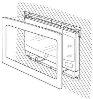 GE JX7227DFBB - INSTALL THE TRIM FRAME - 1