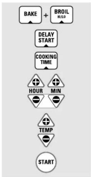 GE JTP28CFCC - How to Set Sabbath Feature for Regular Baking/Roasting - 2