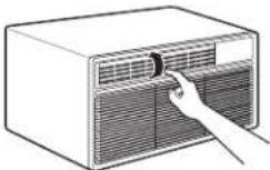 GE ASQ05LL - Dirección del aire—Hacia arriba y hacia abajo (en algunos modelos) - 1