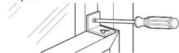 GE ASQ05LL - ⑤ INSTALE EL SOPORTE DE SEGURIDAD Y LA PARTE SUPERIOR DE LA ESPUMA DE LA JUNTA DE LA VENTANA - 1