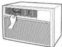 GE ASQ05LL - Dirección del aire—de lado a lado (en algunos modelos) - 1