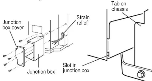 GE AZ32H12D2D - Steps for preparing cordset for direct connection: - 1