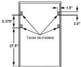 GE Profile PK7500FMDS - Requisitos para el gabinete de 30" - 1