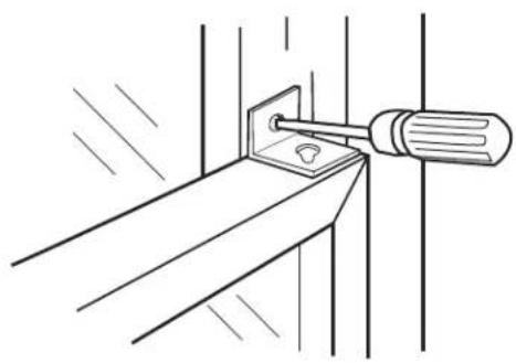 GE ASM08FC - Install the Security Bracket and the Foam Top Window Gasket - 1