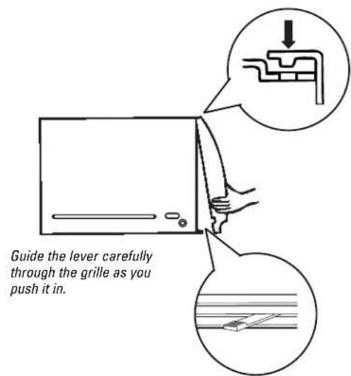 GE ASM08FC - Install the Air Conditioner in the Case - 2