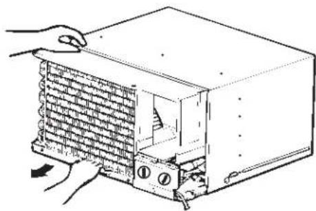 GE A18DA - ③ REMOVE THE AIR CONDITIONER FROM THE CASE - 2