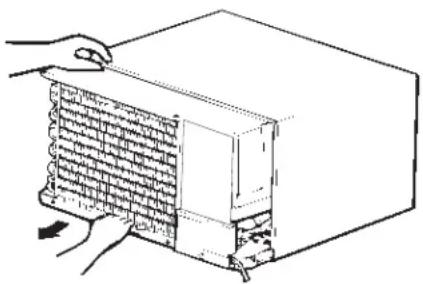 GE AEQ24DJ - ③ REMOVE THE AIR CONDITIONER FROM THE CASE - 2