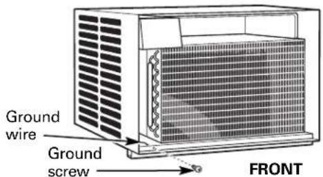 GE AEE08AK - ③ REMOVE THE AIR CONDITIONER FROM THE CASE - 5