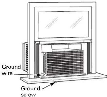 GE AEE08AK - INSTALL THE AIR CONDITIONER IN THE CASE - 3