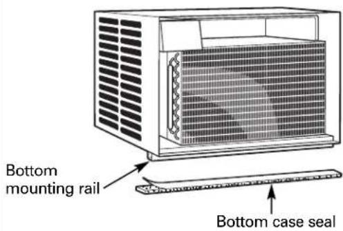 GE AEE08AK - ③ REMOVE THE AIR CONDITIONER FROM THE CASE - 7