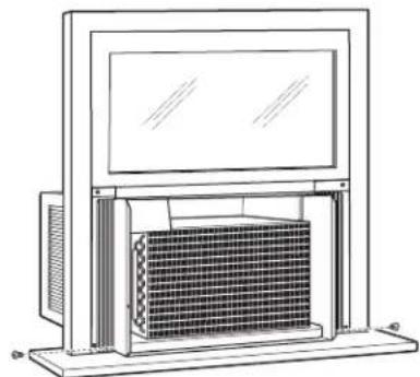 GE AEE08AK - INSTALL THE AIR CONDITIONER IN THE CASE - 2