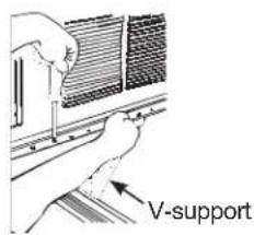 GE AEL18DX - PREPARE THE WINDOW AND INSTALL THE CASE (continues) - 1