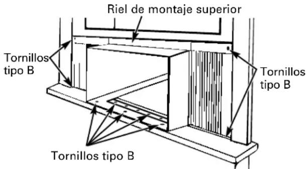 GE ASF24DB - ⑥ INSTALE LA CAJA EN LA VENTANA - 3