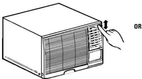 GE ASF24DB - Air Direction—Up and Down (on some models) - 1